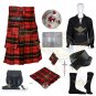 Men's Scottish Wallace Utility kilt tartan Utility Kilt - 2 Cargo pockets Wallace Utility Deal
