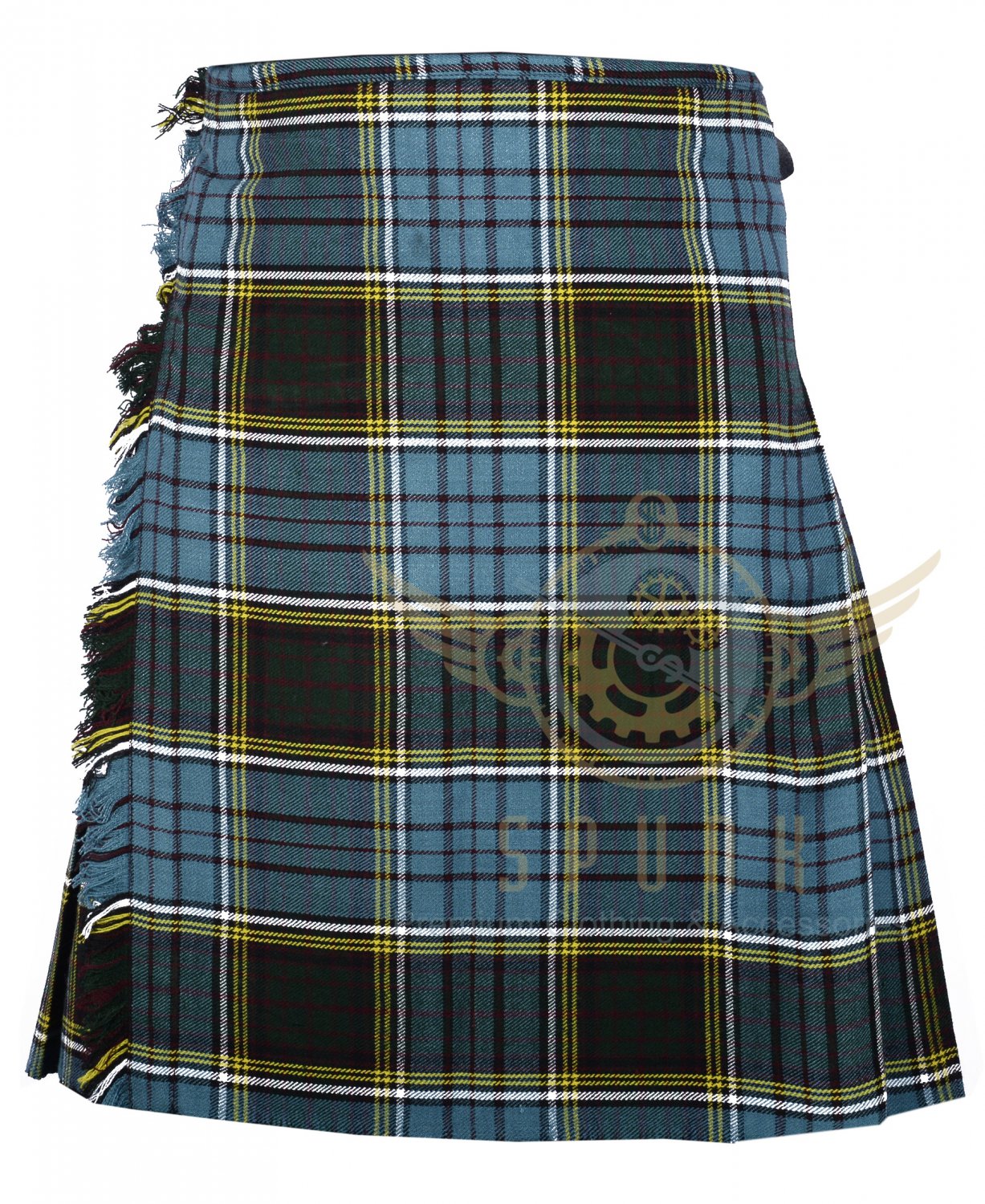 Men's Scottish Anderson 8 Yard KILT Traditional Tartan kilt With Free