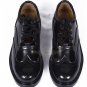 Scottish Black Ghillie Brogue KILT Shoes - 100% Genuine Leather KILT Shoes Boots