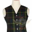 Men's Scottish Hunting Stewart VEST 5 Buttons Vest Acrylic Tartan Vest - Wedding Vest