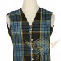 Men's Scottish Anderson VEST 5 Buttons Vest Acrylic Tartan Vest - Wedding Vest