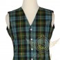 Men's Scottish Gunn Ancient VEST 5 Buttons Vest Acrylic tartan Vest -Wedding Vest