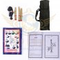 BAGPIPES Highlander Scottish Grey Watch Rosewood With Carry Bag Practice Chanter