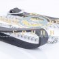 Premium - Black Leather - Masonic Tartan Scottish KILT SPORRAN Chain Strap