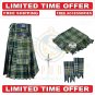 Scottish Handmade St-Patrick Utility Kilt For Men With Free Accessories