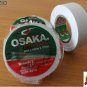 Osaka PVC Tape Roll Cricket Tennis White Packet 8 Mil x 18mm x 10yds Pack of 12