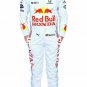 Red Bull White Go Kart Racing Suit CIK/FIA Digital Printed With Free Gloves Gifts