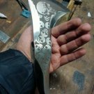 Forged Handmade Viking Style Steel Bearded Blank Axe Head Throwing Hatchet / AXE