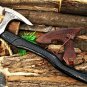 High Carbon Steel Axe with Sheath| Hand Forged Viking AXE |Birthday Gift For Him