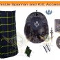 Scottish Gordon 8 yard Kilt Men's Traditional Highland 8 yard kilt Set