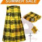 Scottish 8 Yard Macleod of Lewis Tartan Kilts for Men Custom Made 13Oz tartan kilt & Accessories