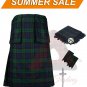 Scottish 8 Yard Black Watch Tartan Kilts for Men Custom Made 13Oz tartan kilt & Accessories