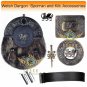 Scottish KILT Welsh Dragon Design SPORRAN Seal Skin with Kilt Accessories Belt