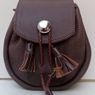 Brown Leather Scottish KILT SPORRAN With Chain Belt Semi Dress Rob Roy Sporran Brown Leather Scottish KILT SPORRAN With Chain Belt Semi Dress Rob Roy Sporran