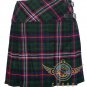 Scottish Acrylic Scottish National Tartan Ladies Skirt for women Knee Length Tartan Pleated Kilts