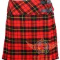 Scottish Acrylic Wallace Tartan Ladies Skirt for women Knee Length Tartan Pleated Kilts