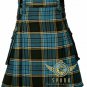 Men's Scottish Utility kilts Two Side Pockets Fashion Multi Colors Clan Anderson Tartan