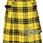 Men's Scottish Utility kilts Two Side Pockets Fashion Multi Colors Clan Macleod of Lewis Tartan