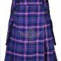 Men's Scottish Utility kilts Two Side Pockets Fashion Multi Colors Clan Masonic Tartan