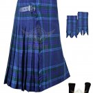 Scottish Men's Traditional 8 Yard Kilt Spirit of Scotland Tartan KILTS with Free - Flashes - Socks