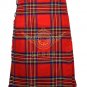 Scottish Traditional Highland 8 YARD Royal Stewart Tartan Casual kilt Utility kilts 15 Colors