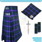 Armstrong Tartan 8 yard kilt Scottish Traditional KILTS With Accessories