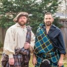 Scottish Traditional Great Kilt Scottish Rose Tartan 8 yard Great Kilt For Men's & Women's