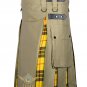 Scottish Macleod of Lewis Tartan Utility Kilt Cotton Hybrid Kilt Sporran Kilt Belt Socks