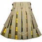 Scottish Macleod of Lewis Tartan Utility Kilt Cotton Hybrid Kilt Sporran Kilt Belt Socks