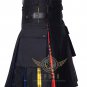 Scottish LGBTQ PRIDE Hybrid Utility KILT Cotton with Tartan Plaids Deal Set