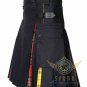 Scottish LGBTQ PRIDE Hybrid Utility KILT Cotton with Tartan Plaids Deal Set