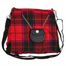 Ladies Shoulder Bag Scottish Rose Tartan HAND BAG Passport Holder LADIES/GIRLS