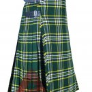 St. Patrick Tartan Men's Scottish 8 Yard Kilt Traditional Highland Tartan Kilts St. Patrick Tartan Men's Scottish 8 Yard Kilt Traditional Highland Tartan Kilts