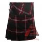 Scottish Ladies Mini Skirt Clan Crawford Tartan Women Kilt Girls Skirt 18' long