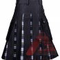 Scottish Handmade Dress Gordon Tartan Utility Kilt Men Hybrid Kilt Custom Size