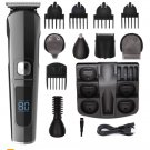 Professional Digital Hair Trimmer Rechargeable Electric Hair Clipper