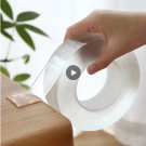 1M/3M/5M Nano Magic Tape Double Sided Tape Transparent NoTrace Reusable Waterproof