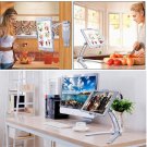 Rotating Portable Monitor Wall Desk Metal Stand Fit For Below 15.6inch monitor