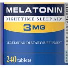 Super Strength Melatonin 3mg*240 pcs Help improve sleep nighttime