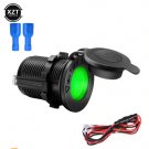 Motorcycle Car Boat Tractor Accessory Waterproof Cigarette Lighter