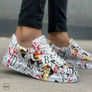 High Fashion Painted Sneakers