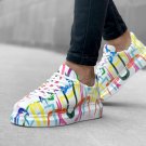 APOLLO HOOP PAINTED WHITE SNEAKERS