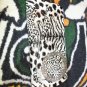 VERY GOOD COND BLACK/WHITE "INS" CLASSICAL STYLE WOMAN'S PURSE FREE SHIPPING