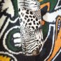 VERY GOOD COND BLACK/WHITE "INS" CLASSICAL STYLE WOMAN'S PURSE FREE SHIPPING