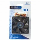 (6) NEW "BLACK" 80MM KINGWIN CF-08LB COMPUTER CASE FANS FAST FREE SHIPPING (6) NEW "BLACK" 80MM KINGWIN CF-08LB COMPUTER CASE FANS FAST FREE SHIPPING