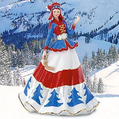 Lenox Hannah The Lapland Snow Princess Bisque Porcelain Figurine