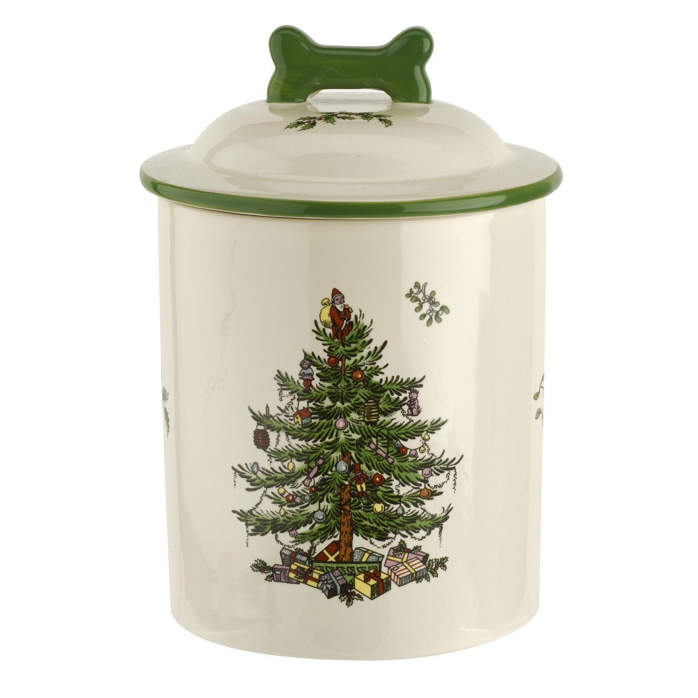 Spode Christmas Tree Treat Canister