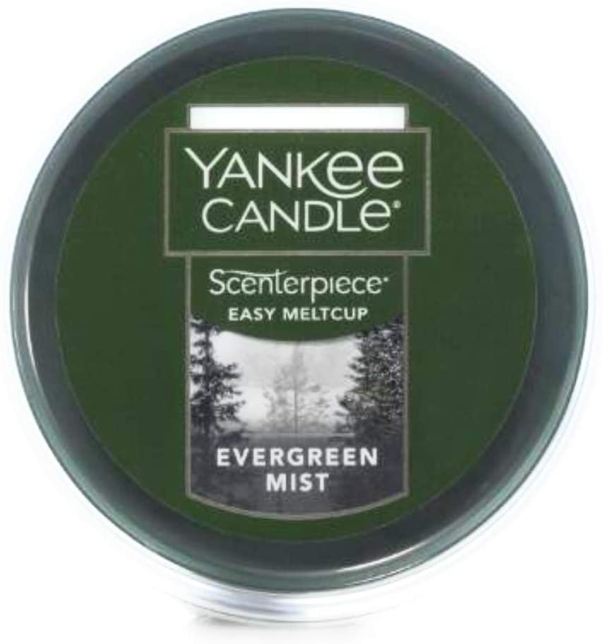 Yankee Candle Scenterpiece Evergreen Mist Easy MeltCup