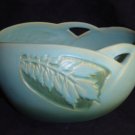 ROSEVILLE SILHOUETTE Console Bowl 727-8 Silhouette Leaf