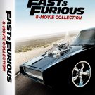 Fast and Furious: 8-Movie Collection (DVD, 2017, 9-Disc Set)